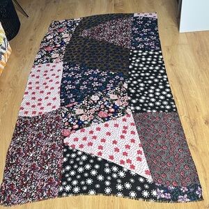 2 Chic Large 72” x 40” Patchwork Soft Wrap Scarf